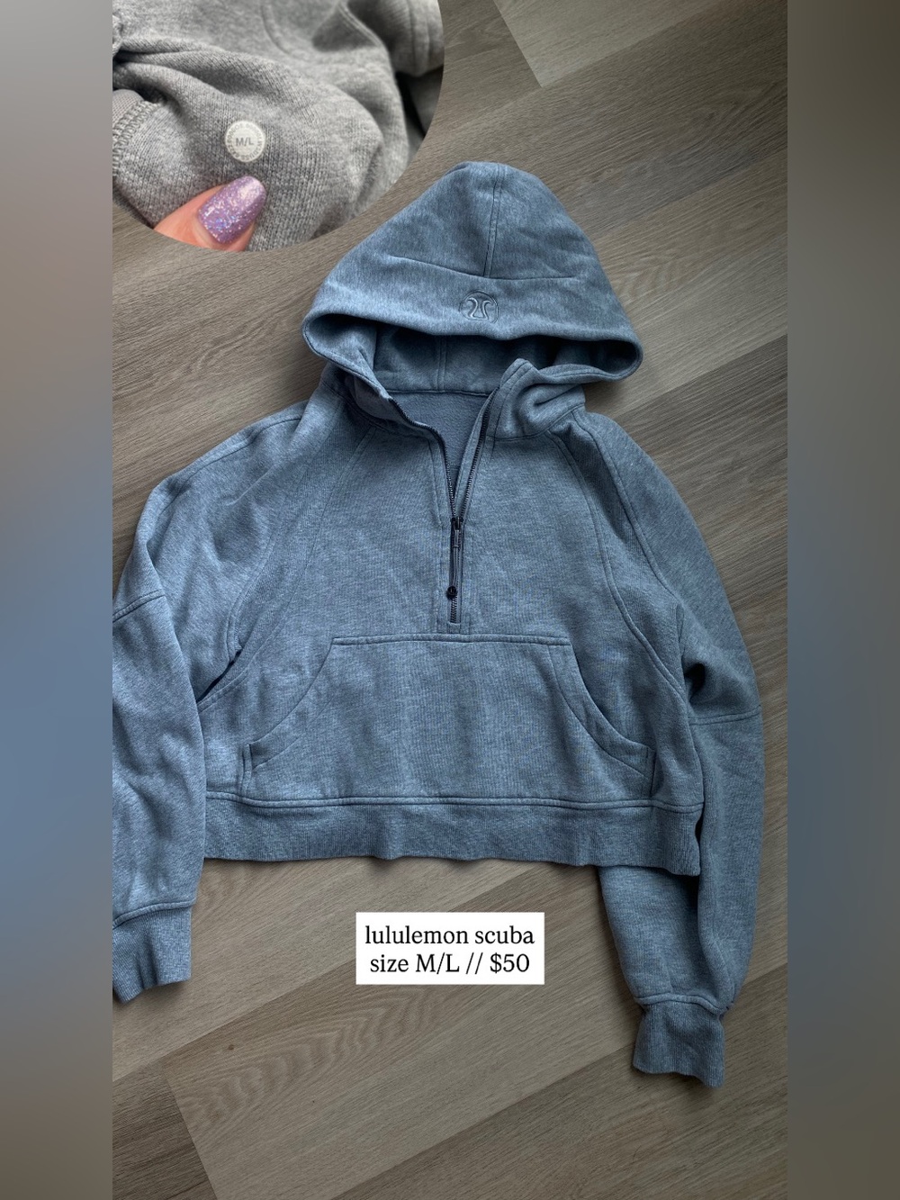 lululemon scuba size M/L